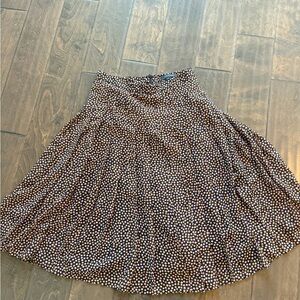 Ann Taylor chiffon Floral Patterned Women's Skirt